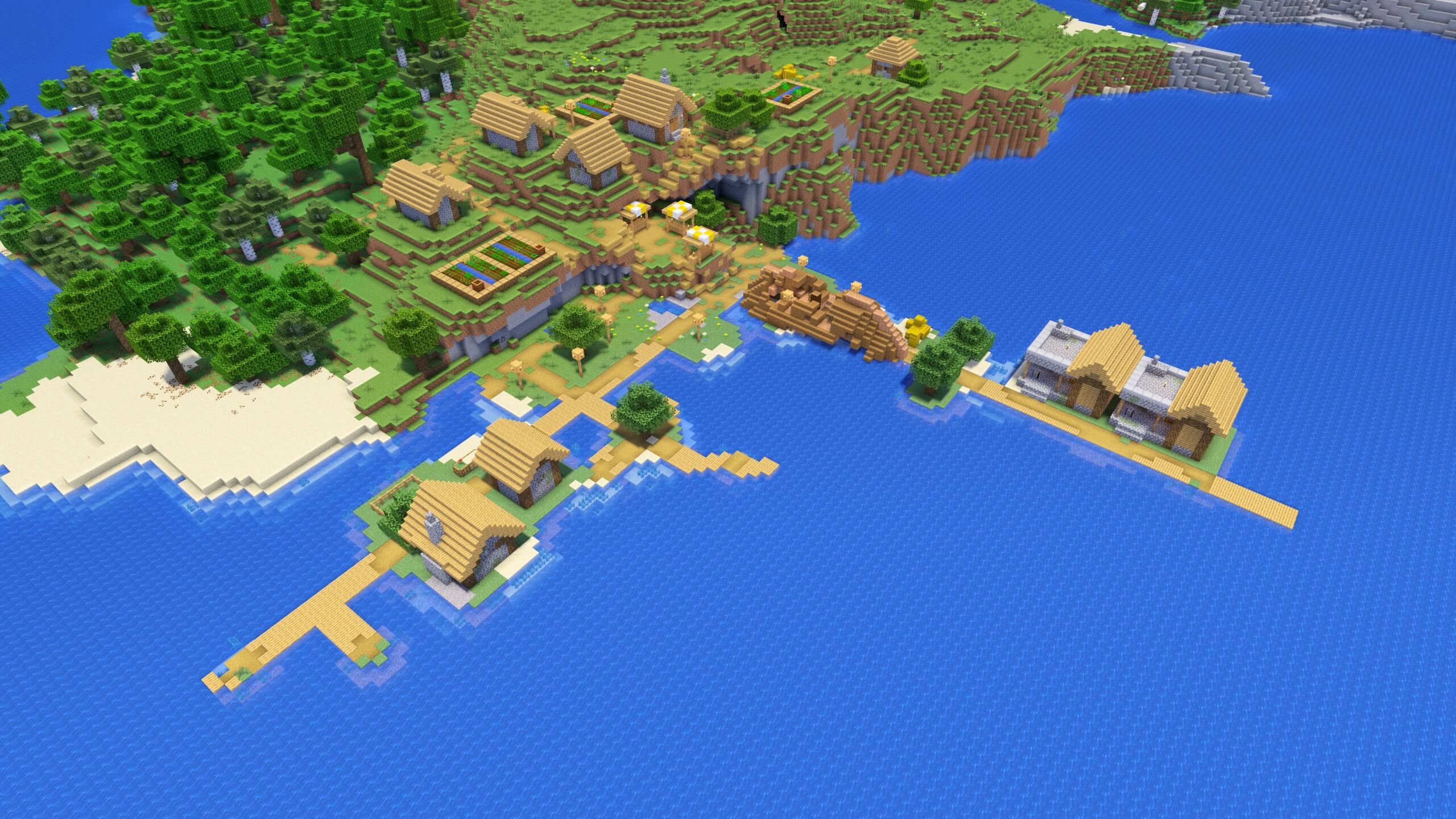 Seed 108: Shipwreck Village