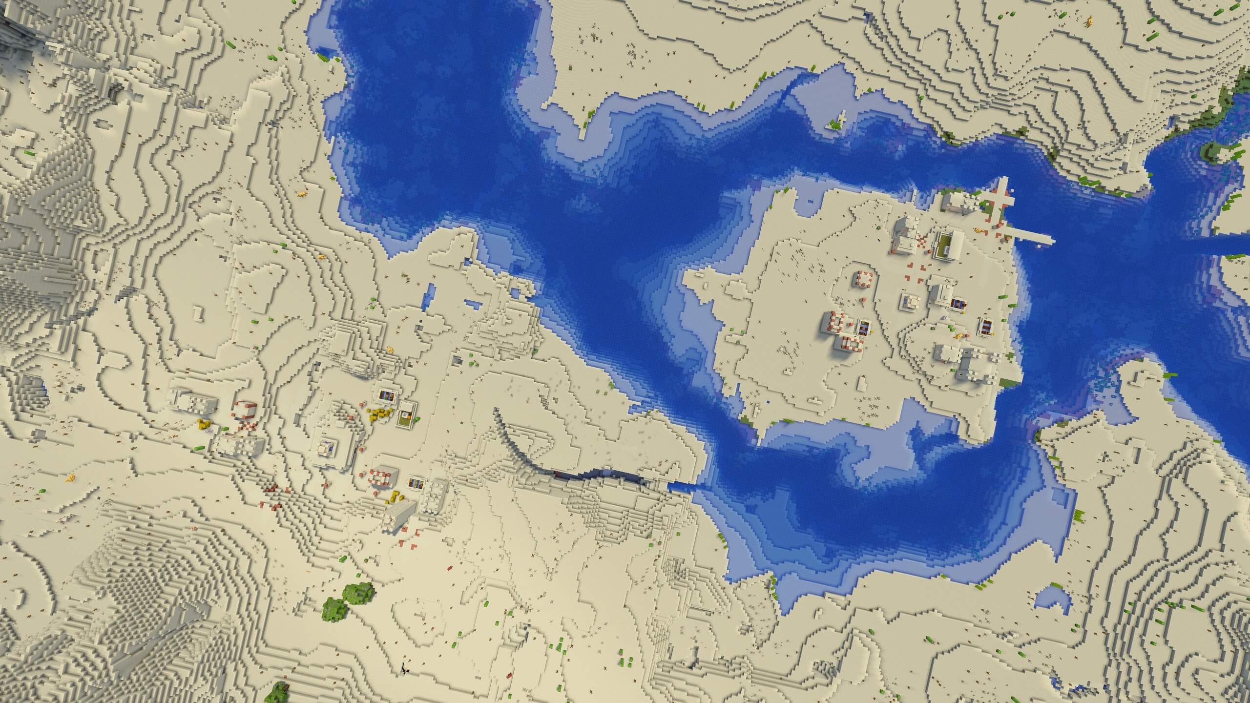 Seed 112: Two Desert Villages