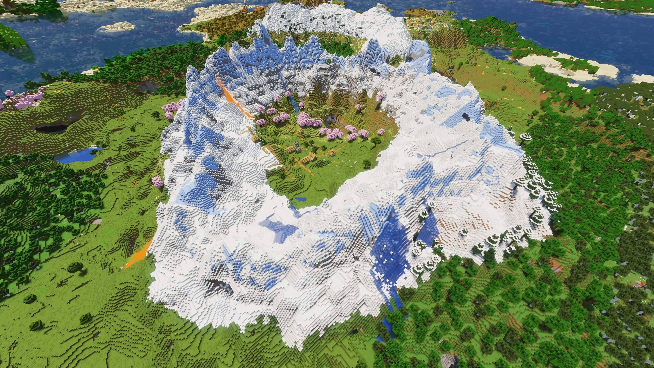 Seed 118: Abandoned Village Caldera