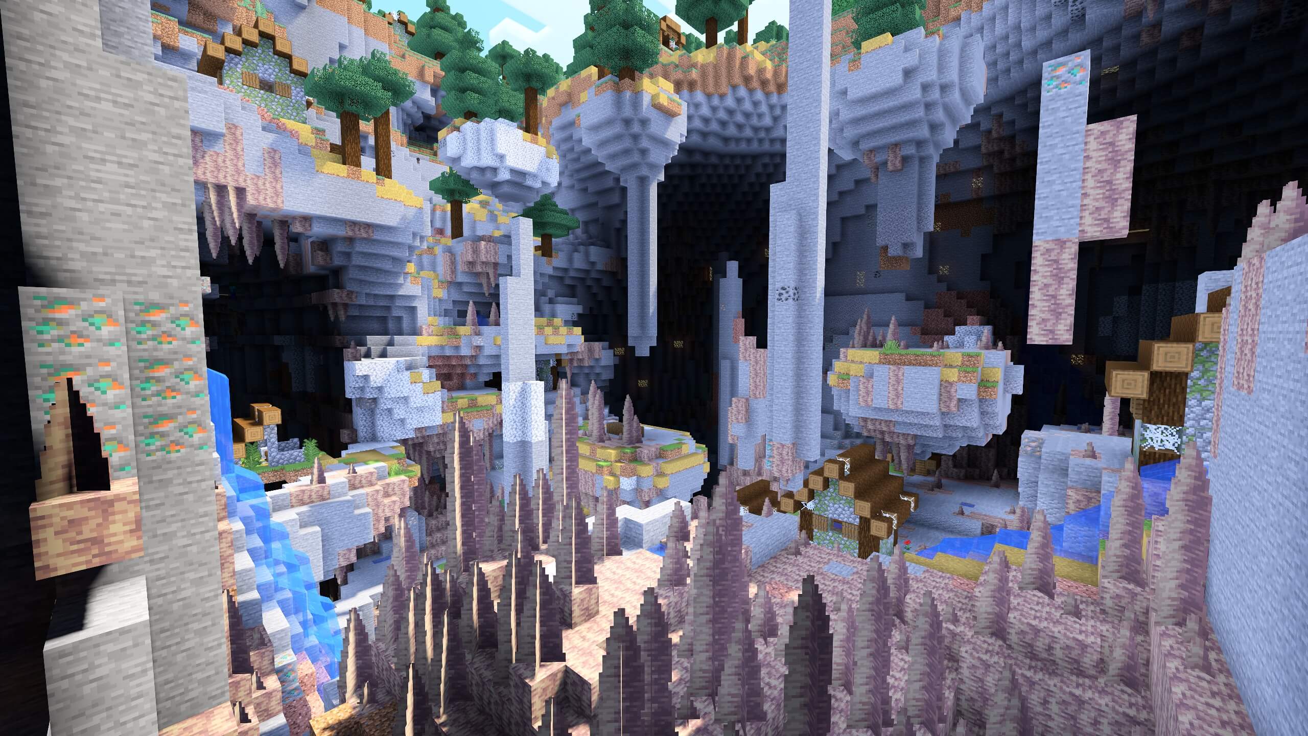 Seed 119: Abandoned Crater Village