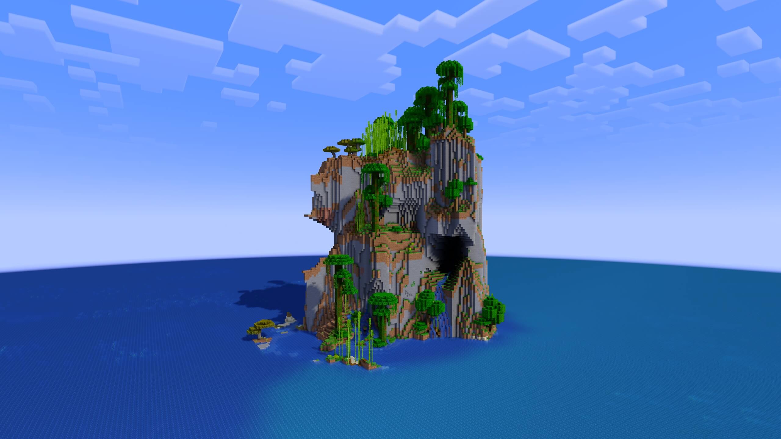 Seed 13: Bamboo Windswept Island