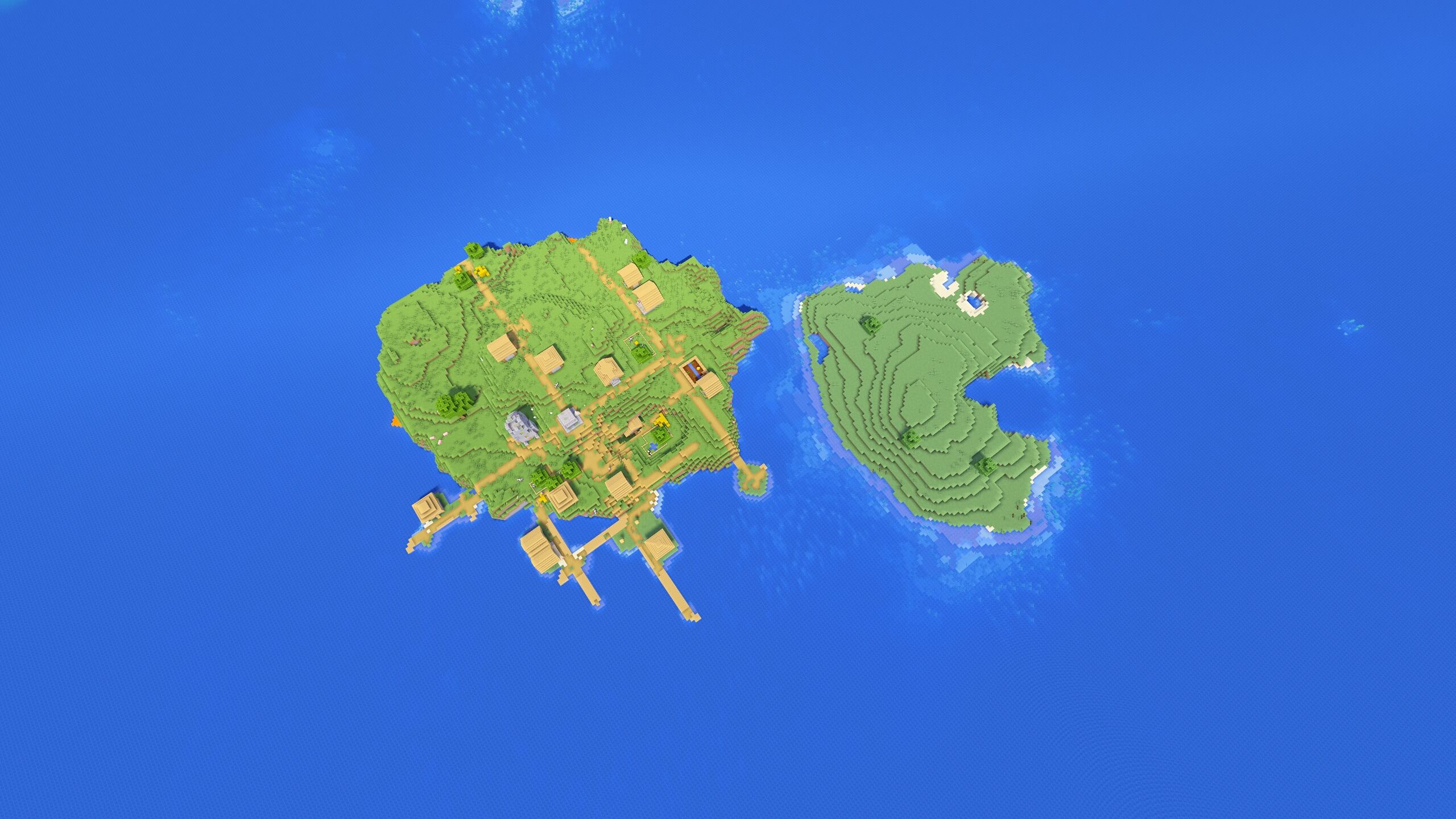 Seed 136: Two Islands
