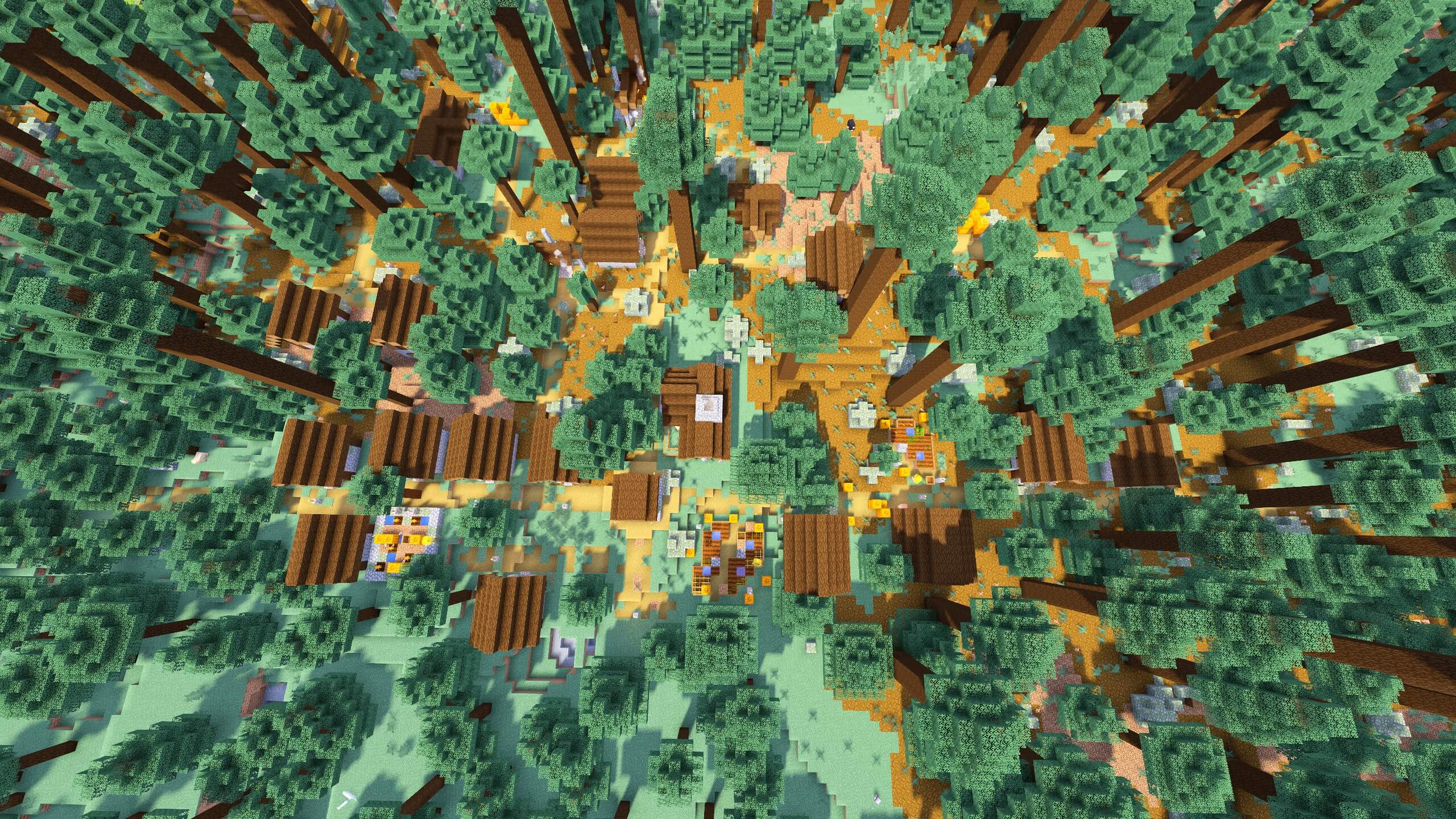Seed 137: Basic Taiga Village