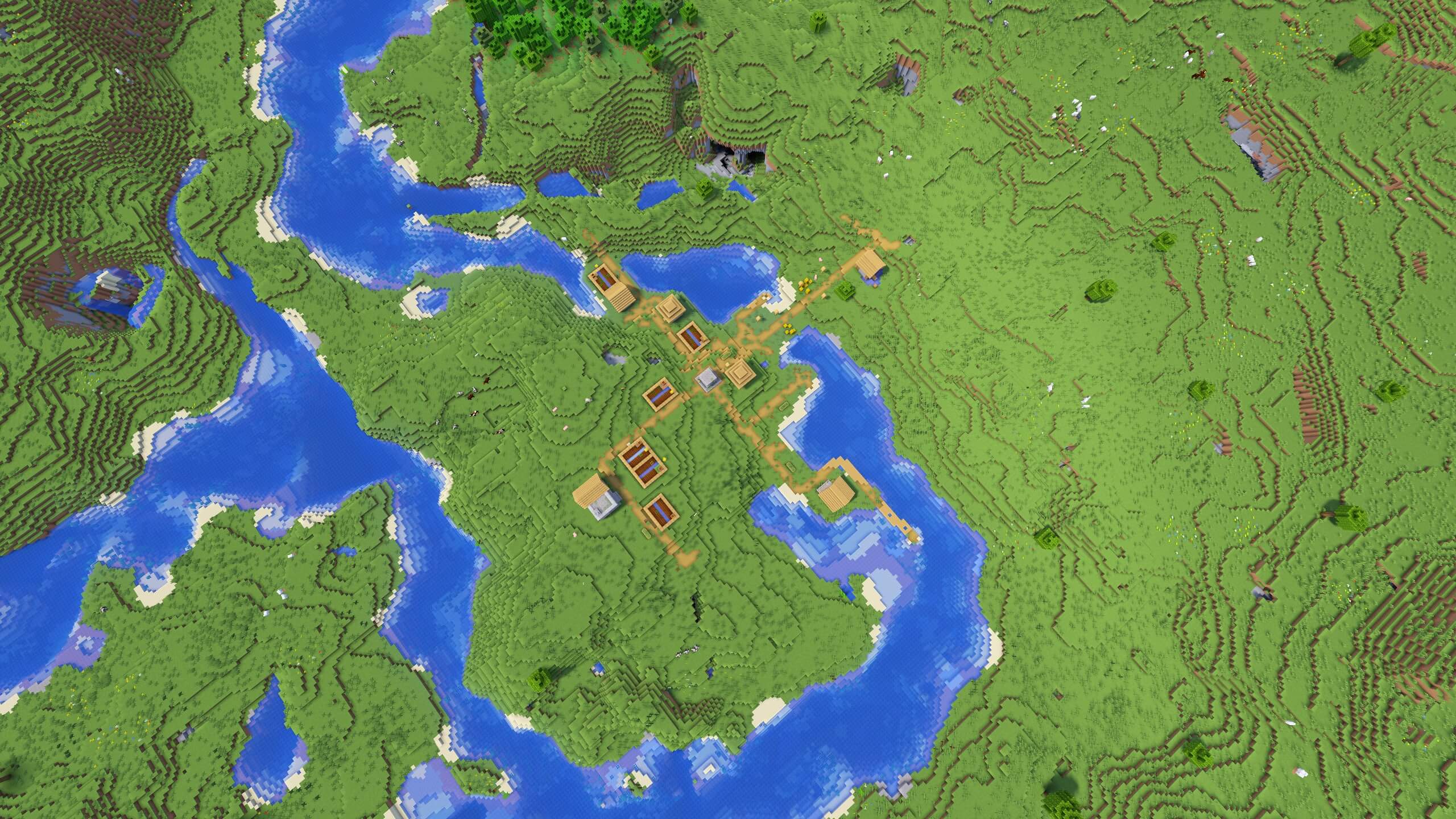 Seed 145: Basic Plains Village