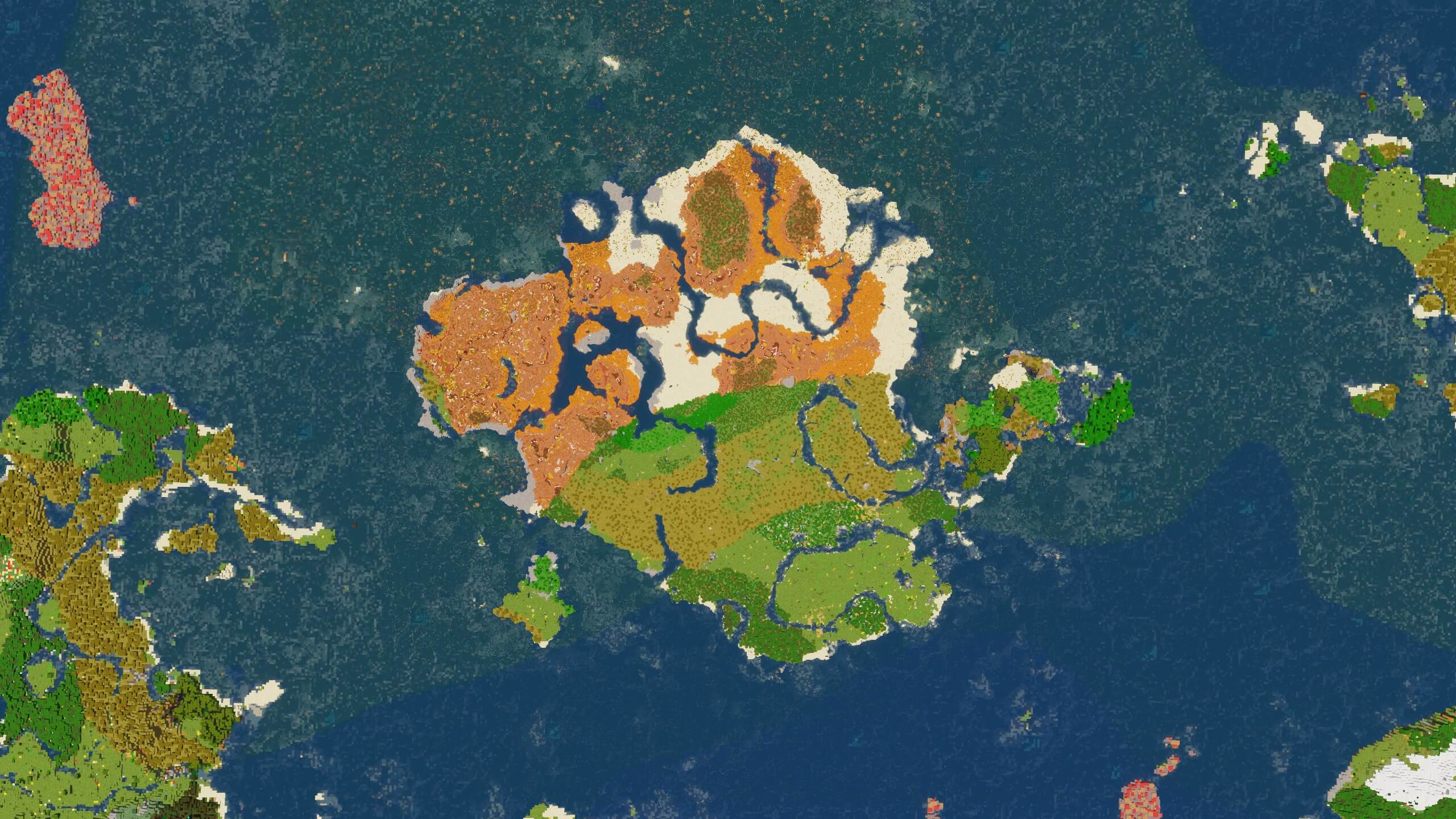 Seed 148: Continent Island