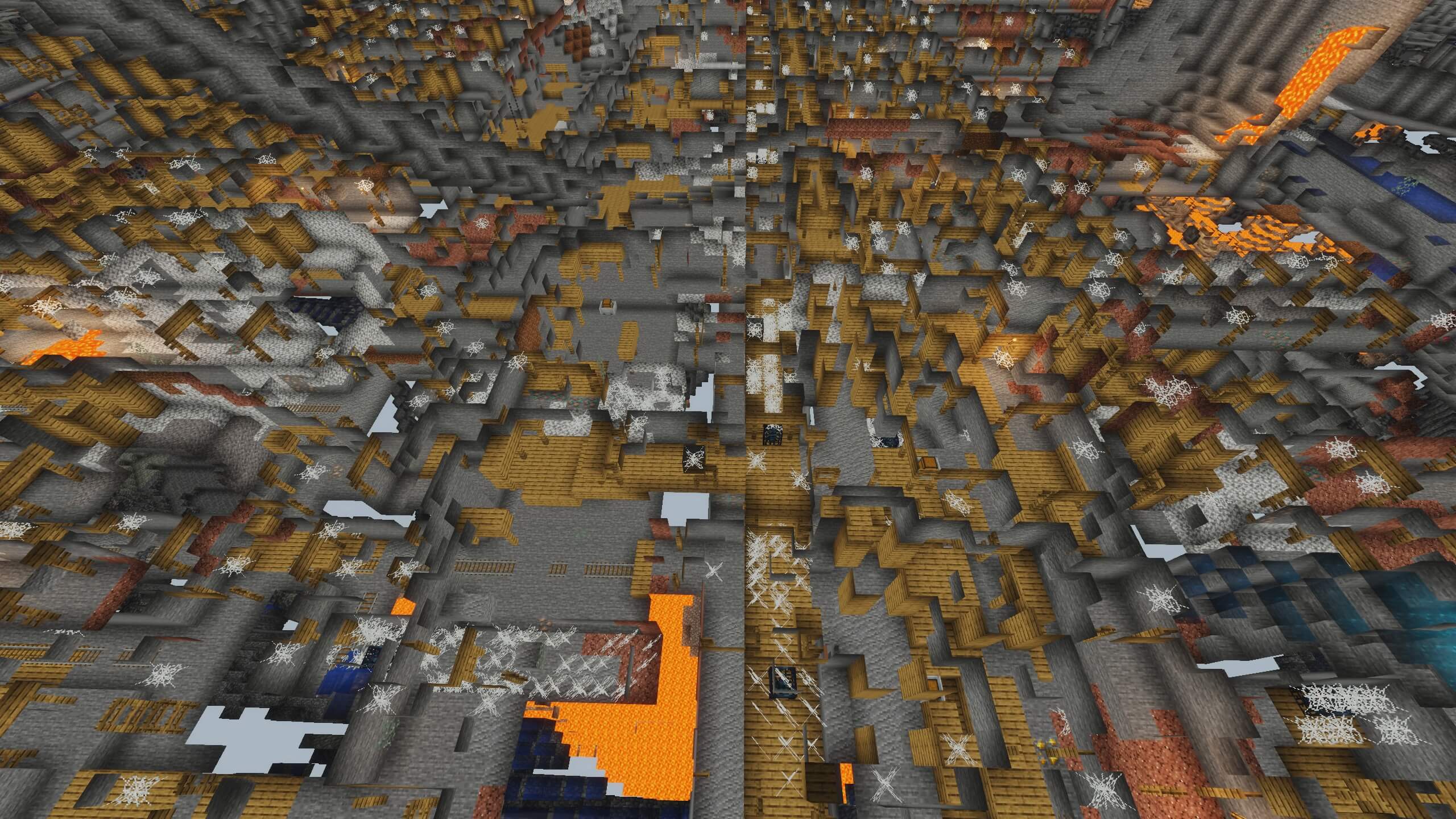 Seed 15: Endless Mineshaft Spawners