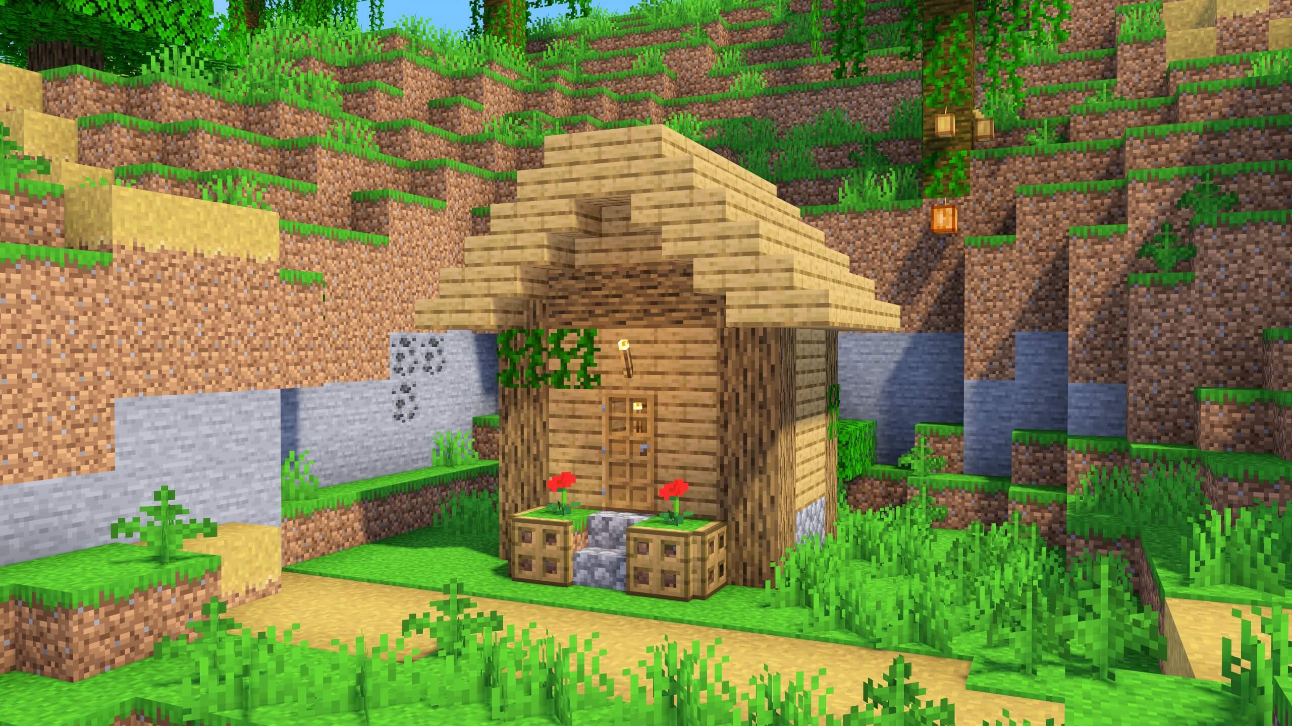 Seed 44: Sparse Jungle Village