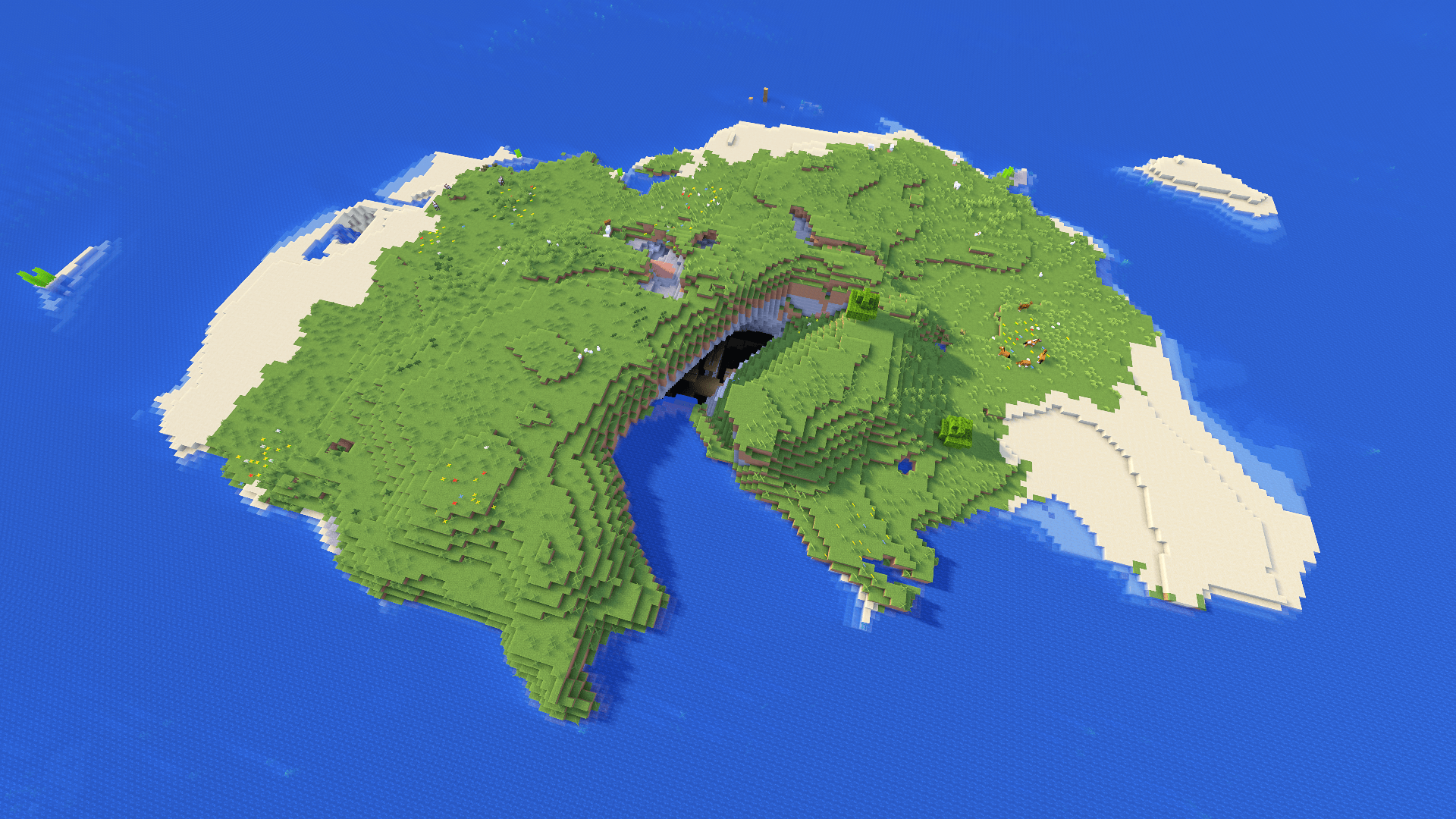 Seed 48: Mineshaft Island