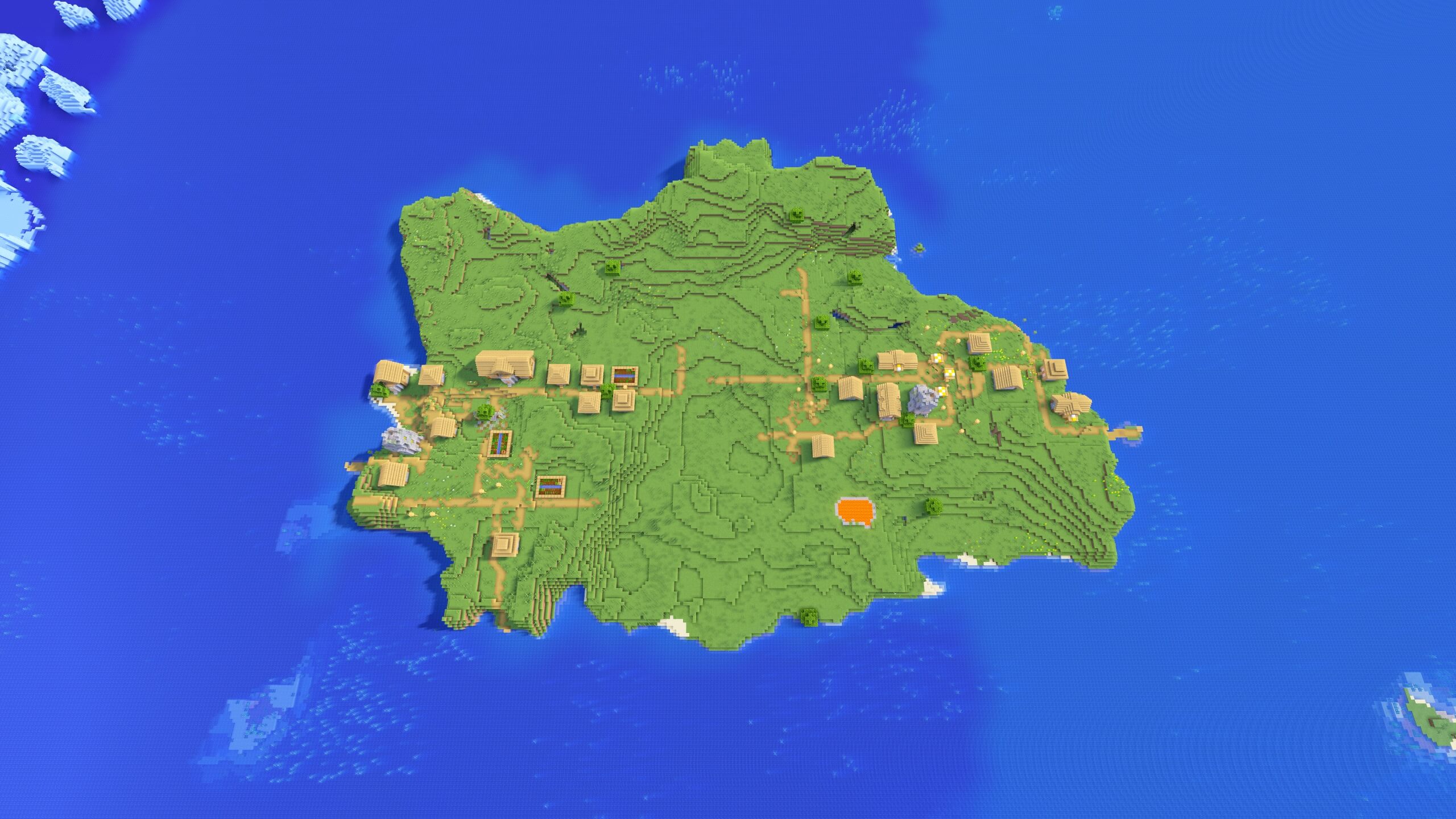 Seed 49: Double Village Island