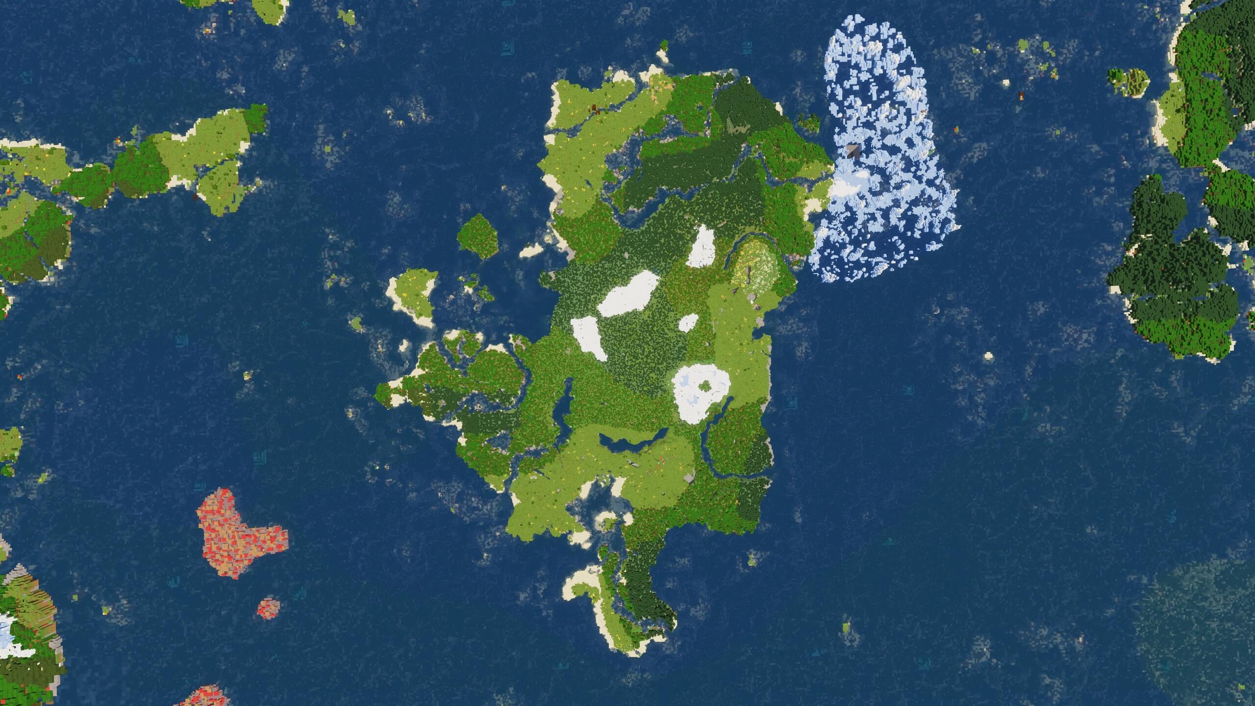 Seed 51: Continent Island
