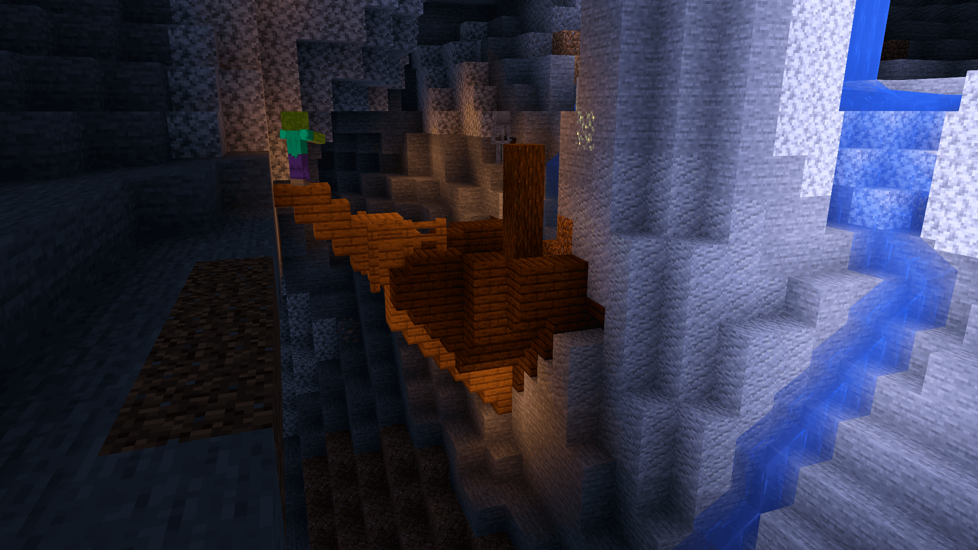 Seed 64: Shipwreck In A Hole