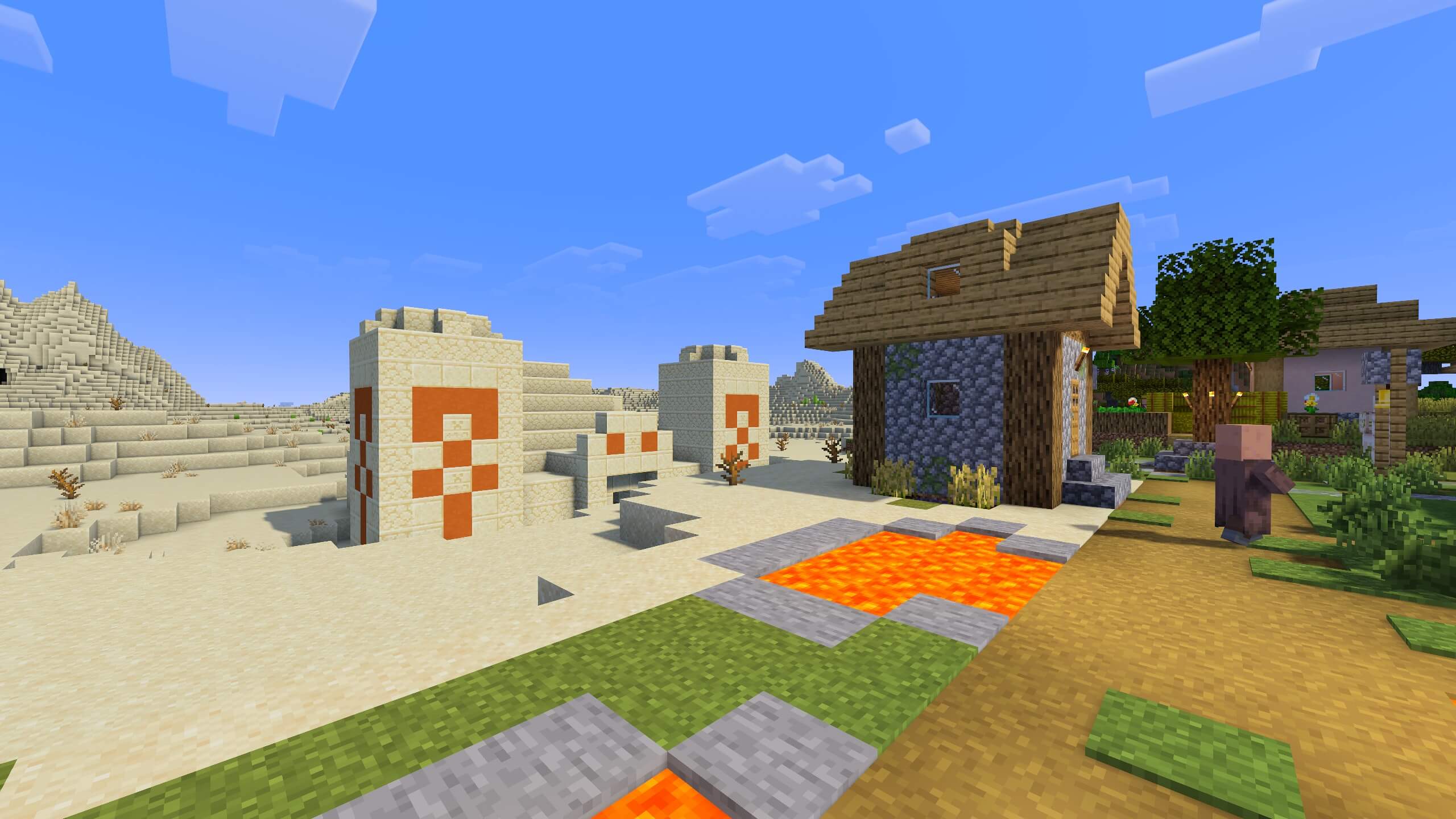 Seed 68: Desert Temple Village