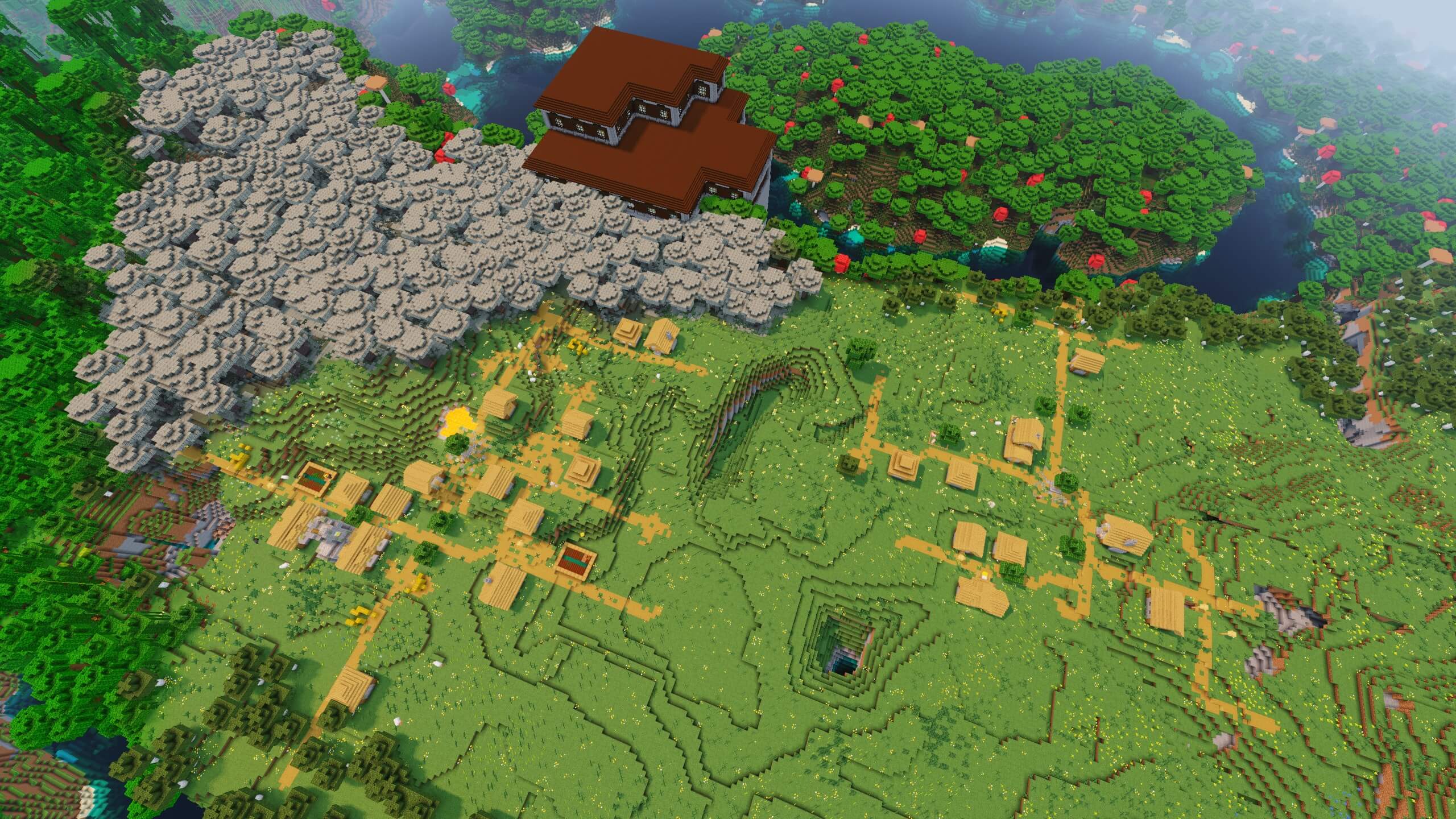Seed 75: Double Village Mansion