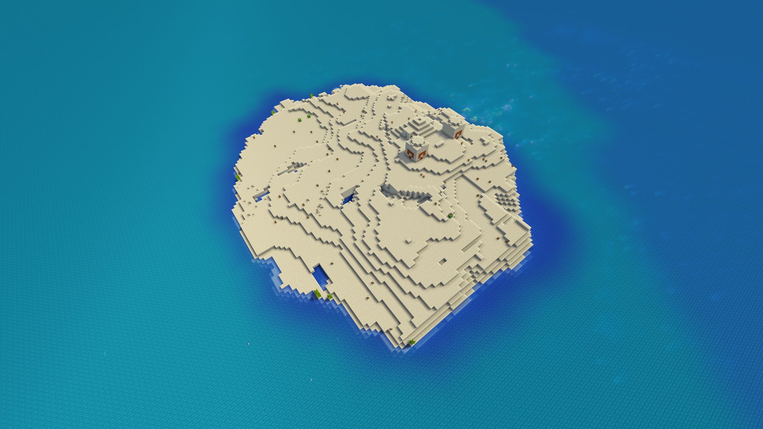 Seed 80: Desert Temple Island