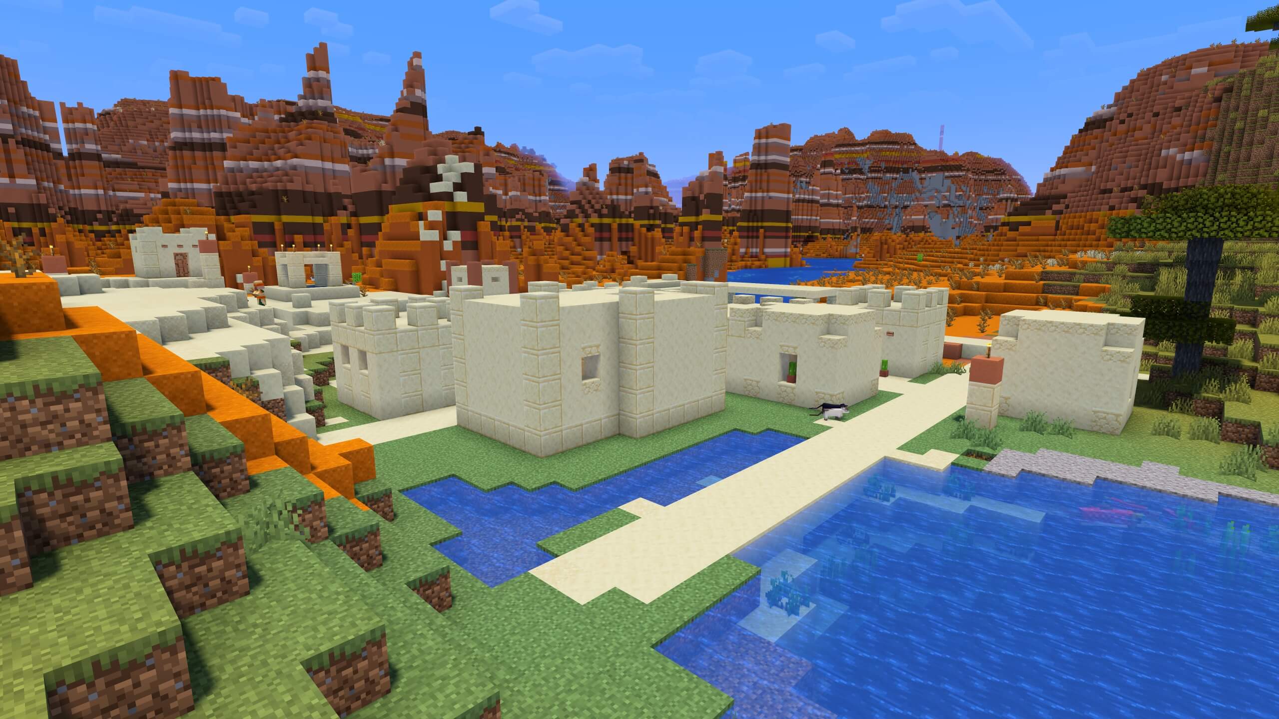 Seed 86: Badlands Village