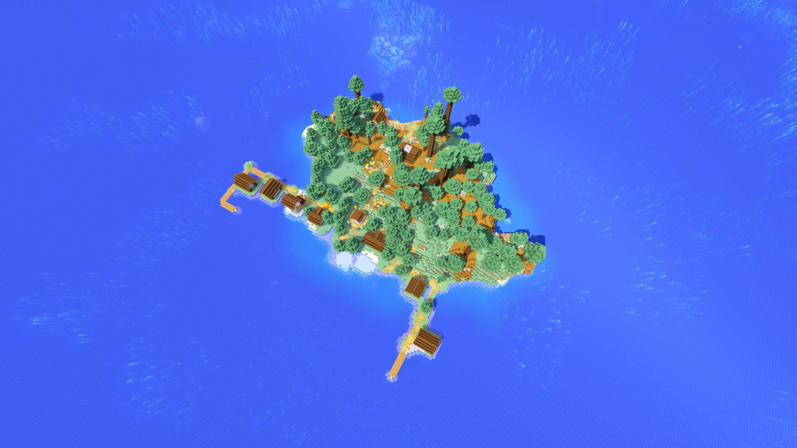 Seed 9: Taiga Island Village
