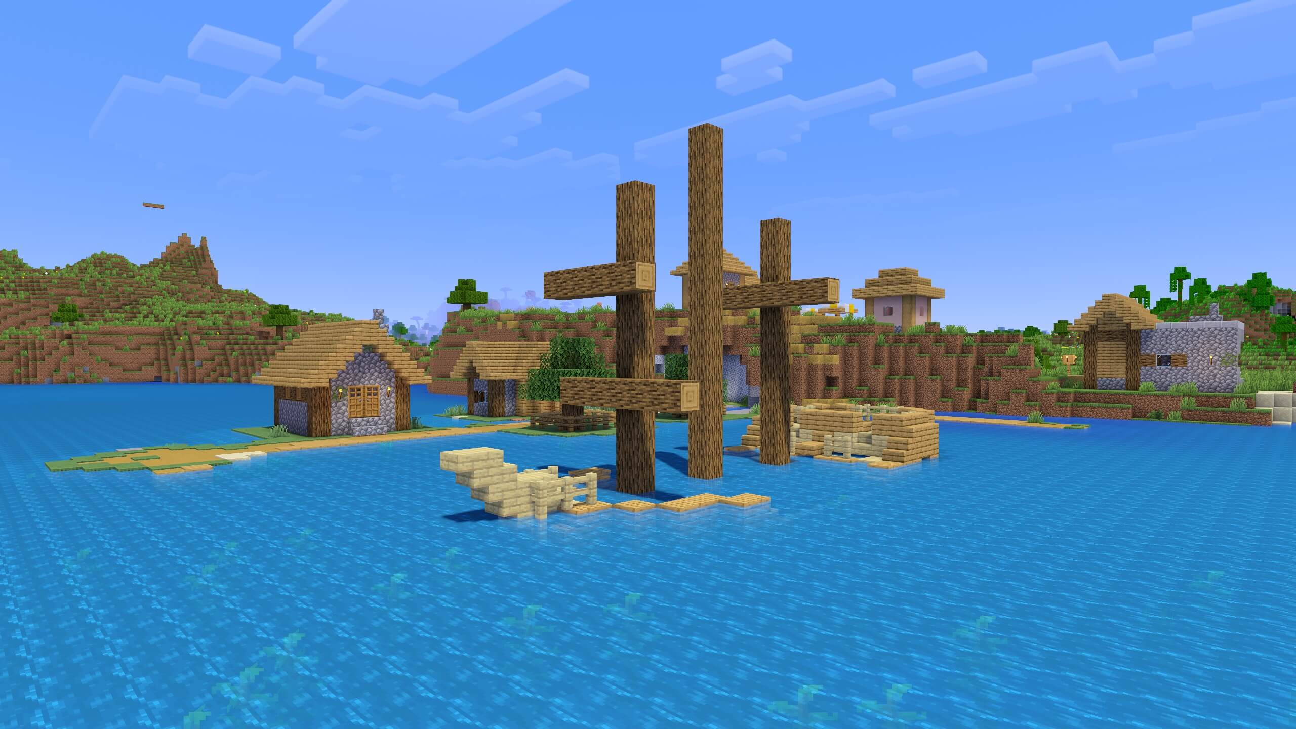 Seed 96: Shipwreck Village