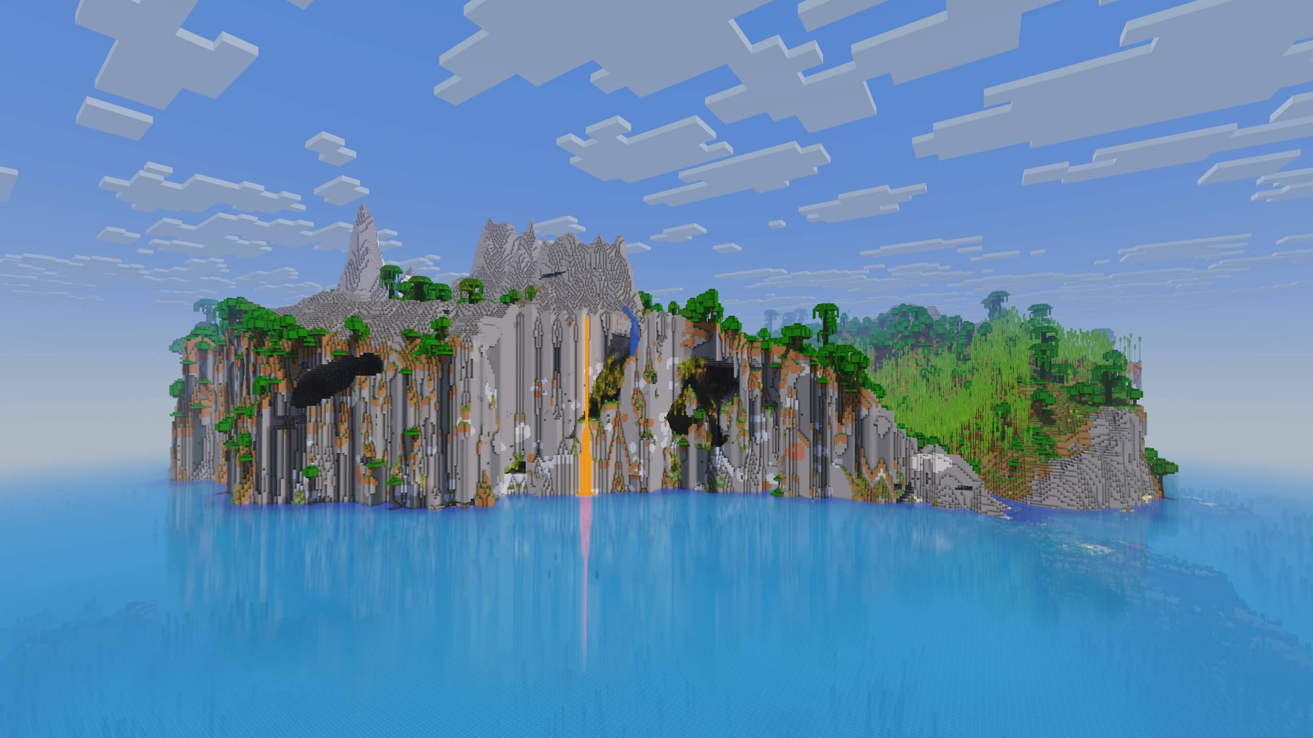 Seed 98: Jungle Mountain Island