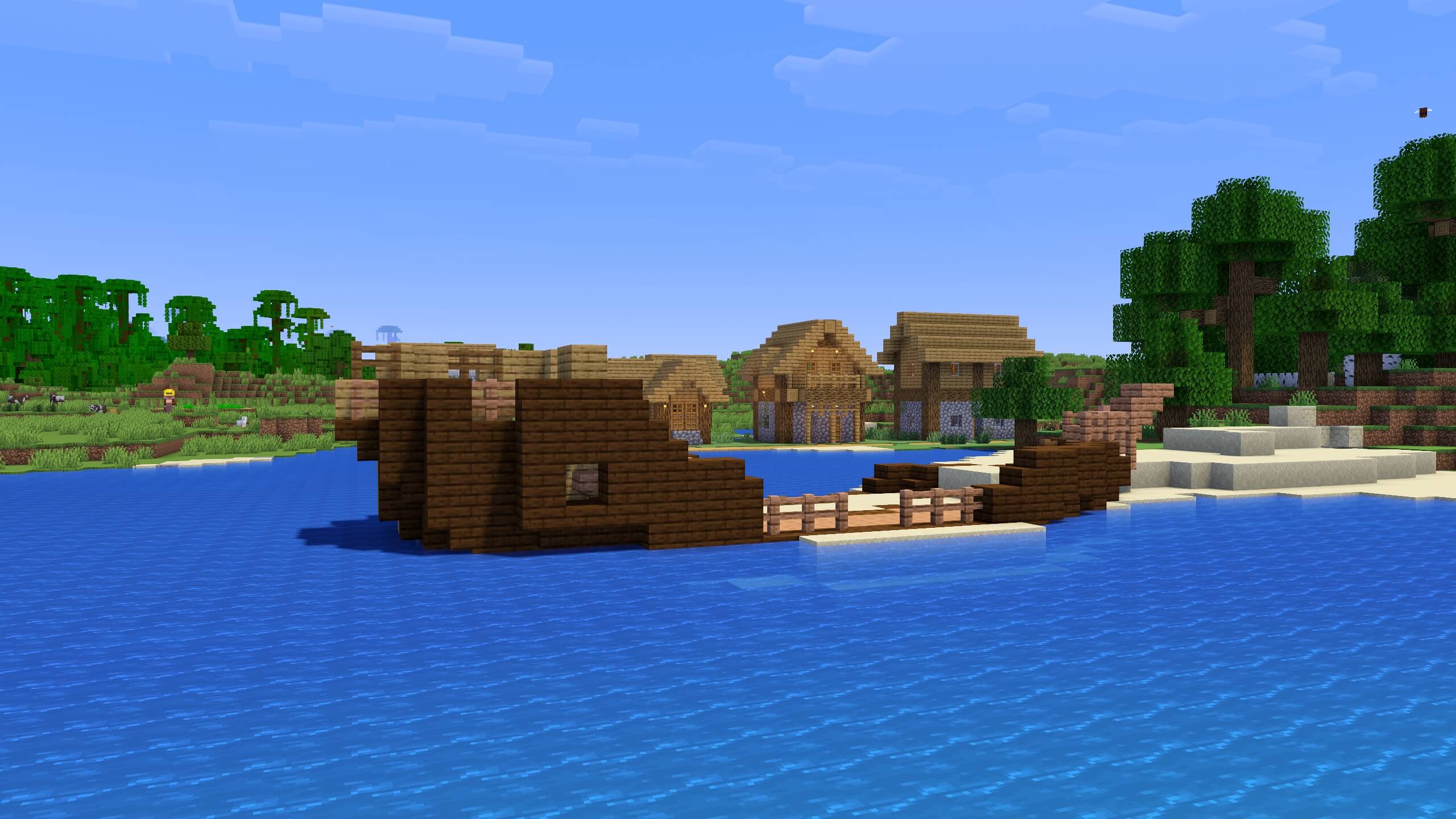 Seed 98: Shipwreck Village
